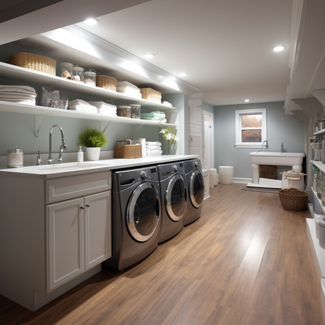 tight space small laundry room 