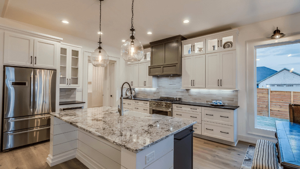 remodel, white cabinets, natural light, Lighting Tips for Small Kitchen Renovation Ideas